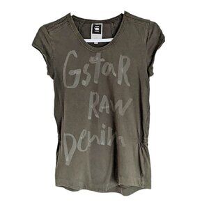 G STAR raw khaki green shirt XS @i1